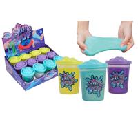 FLYPOP'S - Pack de 12 Pots de Slime - Pop - 031097PA - Multicolore - 100Gr