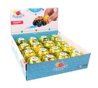 FLYPOP'S - Pack de 16 Œufs Monster Truck - Véhicule Friction - 023885PA - Multicolore - Plastique - Catapulte - Véhicule - Miniature - Propulsion - Cadeau - 4,5 cm - À Partir de 3 Ans
