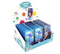 FLYPOP'S - Pack de 24 Flipper À Eau - Jeu d'Adresse - 031842PA - Modèle Aléatoire - Plastique - Enfant - Adulte - Jeu Vintage - Année 90 - Anniversaire - Labyrinthe - 14 cm x 7 cm - À Partir de 3 Ans