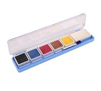 FLYPOP'S - Palette de Maquillage - Maquillage Festif - 259202 - 6 Couleurs - Peau Sensible - Testé en Laboratoire - Fête - Carnaval - Anniversaire - Enfant - Déguisement - À Partir de 3 ans