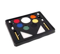 FLYPOP'S - Palette de Maquillage - Maquillage Festif - 259213 - 9 Couleurs - Peau Sensible - Testé en Laboratoire - Fête - Carnaval - Anniversaire - Enfant - Déguisement - À Partir de 3 ans