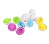 FLYPOP'S - Puzzle 6 Oeufs à Emboiter - Jeu Educatif - Premiere Réfléxions - 057693 - Multicolore - Plastique - Montessori - Jouet Enfant - Cadeau - Ludique - Puzzle - 5 cm - À Partir de 2 Ans