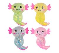 FLYPOP'S - Squishy Axolols Anti-Stress - Jeu de Kermesse - 037225 - Couleur Aléatoire - Plastique - Enfant - Adulte - Rééducation - Jouet Sensoriel - Cadeau - Anniversaire - À Partir de 3 Ans