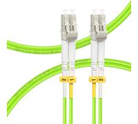 FLYPROFiber Câble patch à fibre optique OM5 LC vers LC 0,5 m | Options de longueur : 0,2 à 20 m, 40 Go/100 Go Duplex LC-LC 50/125 um câble à fibre optique multimode LSZH 0,5 m