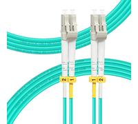 FLYPROFiber Câble patch en fibre optique OM4 LC vers LC 4 m | Options de longueur : 0,2 m à 100 m, duplex 40 Go/100 Go, câble multimode LSZH 50/125um 4 m