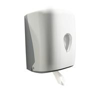 FLYQUIPE Distributeur de Bobine Dia. 22 cm en Plastique ABS Blanc - Dimensions 340 x 220 x 220 mm