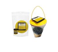 FLYRE NEW FLY BAG TRAPPOLA CON ESCA ATTRATTIVA GRANULARE DI ORIGINE ALIMENTARE PER LA CATTURA DI MOSCHE