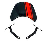 Flyscreen Carénage Pare-Brise de Moto pour Benda 300 BD300 AV&Ant Déflecteur Vent