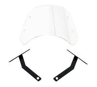 Flyscreen Carénage Pare-Brise de Moto pour Benda 300 BD300 AV&Ant Déflecteur Vent