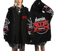 Flyself Hommes Femmes Kpop Ate Zippé Sweat À Capuche E-Girl Y2K Gothique Manches Longues Hoodie Sweatshirts Harajuku Pull Changbin Hyunjin Han Felix Seungmin I.N