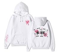 Flyself Hommes Femmes Sweat à Capuche Kpop Nouvel Album Maxident Imprimé Manches Longues Sweat avec Poche Pull Tops Hoodie Sweatshirts Bang Chan Changbin Hyunjin Han Felix Seungmin