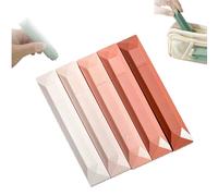 FlyShangUgo 2025 NEW Double Sided Tape Pens, Double Sided Glue Pen for Wrapping, 5/10Pcs Crafts Tape Glue Tape Pens for Scrapbook Supplies Crafting, Cards, Photo, Album, Journal (Pink-A)