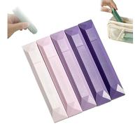 FlyShangUgo 2025 NEW Double Sided Tape Pens, Double Sided Glue Pen for Wrapping, 5/10Pcs Crafts Tape Glue Tape Pens for Scrapbook Supplies Crafting, Cards, Photo, Album, Journal (Purple)