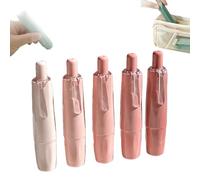 FlyShangUgo 2025 NEW Double Sided Tape Pens, Double Sided Glue Pen for Wrapping, 5/10Pcs Crafts Tape Glue Tape Pens for Scrapbook Supplies Crafting, Cards, Photo, Album, Journal (Pink-B)