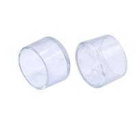 Flyshop Lot de 12 Embouts de Pieds de Chaise en PVC, Anti-Rayures, Réduisent Le Bruit, Embouts Ronds pour Pieds de Chaise, 3,0 cm, 30 mm, Transparent