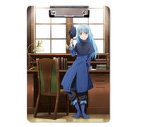 Flyshun Anime Rimuru Tempest Figurines PP Classeur en plastique - 30 x 21 cm (A4), pour l'école et le bureau (Rimuru Tempest 1)