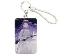 Flyshun Frieren Porte-cartes multifonction de style anime - Protection fine pour cartes de bus, cartes d'identité, cartes de crédit, etc. 7 x 10 cm, Loin 2, Standard, Classique