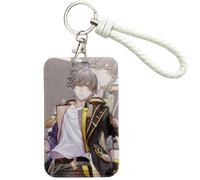 Flyshun March 7th Anime Style Porte-cartes multifonction - Protection fine pour cartes de bus, cartes d'identité, cartes de crédit, etc. 7 x 10 cm, Trailblazer Caelus 1, Standard, Classique