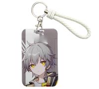 Flyshun March 7th Anime Style Porte-cartes multifonction - Protection fine pour cartes de bus, cartes d'identité, cartes de crédit, etc. 7 x 10 cm, Trailblazer Caelus 2, Standard, Classique