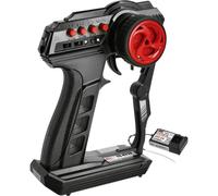 FlySky FS-GT2F Radiocommande à poignée pistolet 2,4 GHz Nombre de canaux: 2 avec récepteur