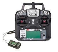 FLYSKY FS-i6X 6CH 2.4GHz RC Transmetteur Contrôleur avec récepteur FS-iA6B Câble de mise à niveau pour drone RC Boat Racing (Mode_2)