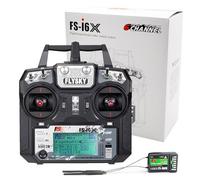 Flysky FS-i6X Transmetteur RC avec récepteur FS-iA6B 2,4 GHz AFHDS 2 A Radio Controller pour RC Quadcopter FPV Racing Drone à aile fixe RC Voiture Bateau (Mode 2)