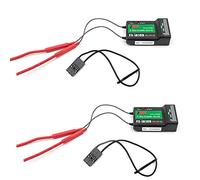 Flysky FS-iA10B Lot de 2 récepteurs RC 10 canaux de sortie PPM compatible avec FS-I4 FS-I6 GT2E GT2G FS-I10 FS-I6S TH9X FS-CT6B GT3C CT3C FS-I4 FS-IT4S