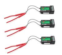 Flysky FS-iA10B Lot de 3 récepteurs RC 10 canaux de sortie PPM compatible avec FS-I4 FS-I6 GT2E GT2G FS-I10 FS-I6S TH9X FS-CT6B GT3C CT3C FS-I4 FS-IT4S