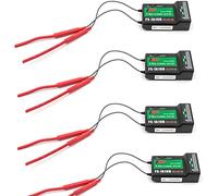 Flysky FS-iA10B Récepteur double antenne 10 canaux RC sortie PPM compatible pour FS-I4 FS-I6 GT2E GT2G FS-I10 FS-I6S TH9X FS-CT6B GT3C CT3C FS-I4 FS-IT4S émetteur (4 pièces)