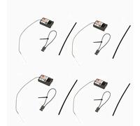 Flysky Lot de 4 récepteurs FS-GR3E 3 CH 2,4 GHz pour émetteurs FS-GT2 FS-GT2B FS-GT3B FS-GT3C FZ-IT4S RC voiture bateau