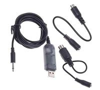 Flysky Simulateur d'avion télécommandé SM100 pour Flysky i6 i4 TH9X T6 T4B GT3 GT2 Adaptateur câble USB