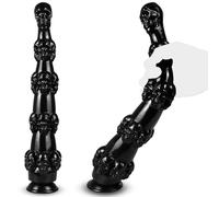 FLYSL 38cm Gode Anal Plug Anale,Extenseur XXL avec Ventouse,Plug Anal Godemichets Anus Homme et Femme,Masseurs de Prostate,Dilatateur Anus XXL,Sex Toys Anals,Jeux Sexuelle Adulte Couple (A)