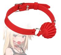 FLYSL BDSM Bâillon Extrême Sex Toys,Baillon Boule en Silicone + Ceinture en Silicone,Baillon Sado Maso Réglable,BDSMs Set Accessoires pour Esclaves Fétichistes Bondage,Sex Toýs Couple (M)
