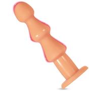 FLYSL Plug Anal Plug Anale,Prostate Homme,3 Perles Anales Masseurs de Prostate,Dilatateur Anus XXL,Gode Ventouse,Sex Toys Anals,Jeux Sexuelle Adulte Couple (L)