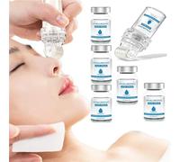 Flysmus Pockmarksheal Microdart Roller à l'acide hyaluronique, sérum à l'acide hyaluronique, améliore les rides et les ridules du visage, pour tous les types de peau (5 PCS)