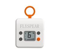 FLYSPEAR Transmetteur de barrière sans fil pour animaux de compagnie, transmetteur uniquement, blanc