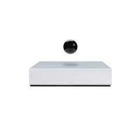 FLYTE 18482 Buda Ball Blanc Bille, Base Blanche, Boule Noire, 11 x 11 x 2,3 cm