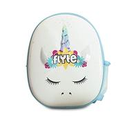 Flyte Unisex-Youth Chloe the Unicorn Backpack, White/Blue/pink, One Size