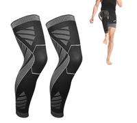 Flytex Manchons de compression pour jambe complète, manchons de compression pour genou et jambe, manchons de genou pour soulagement de la douleur, manchons de compression pour genou et jambe de sport