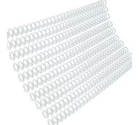 Flytise 10 pièces en plastique 30 trous reliures à feuilles mobiles anneau reliure épines peignes 85 feuilles capacité pour bricolage papier cahier album fournitures de bureau scolaire
