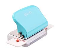 Flytise 6 trous papier poinçon poche métal trou perforateur 5 feuille capacité 6 mm pour A4 A5 B5 ordinateur portable Scrapbook agenda agenda