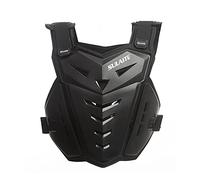 Flytise Gilet d'armure de Moto Poitrine Colonne vertébrale Dos Protecteur Gilet de Protection pour Cyclisme Patinage Ski Motocross vélo équitation