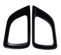 FLYUFO Couvercle de Phare antibrouillard pour Nissan NP300 Navara Frontier D23 4WD 2017 2018,Couverture de Garniture de Paupière de Sourcil antibrouillard Avant,Garniture de décalque