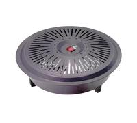FM ALFA-900 Brasero électrique 850 W Puissance réglable Câble de 1,9 m Diamètre 39 cm Chauffage soufflant idéal pour tables et maison