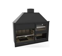 FM Barbecue charbon bois FUSION 200 avec four