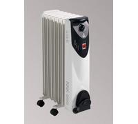 FM Calefacción BR-15 appareil de chauffage Intérieure Noir, Blanc 1500 W