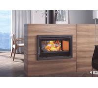 FM Calefaccion Insert à bois double face double combustion + ventilation - 13,5 kW - IT-102 K