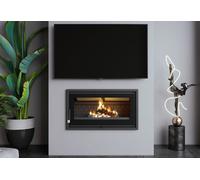 FM Calefaccion Insert à bois triple combustion 14,5 kW avec soufflerie - IZ-100 FKT - IZ-100 FKT