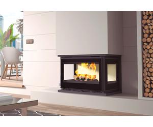 FM Calefaccion Insert bois 3 faces 13 kW double combustion + soufflerie - IT-183 K - IT-183 K