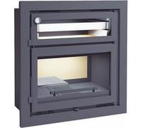 FM Insert de cheminée avec four IT-180 H 12,8kW Noir G
